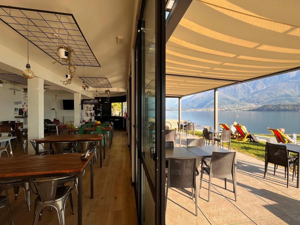 Lake Como Beach Hostel Domaso Exterior photo