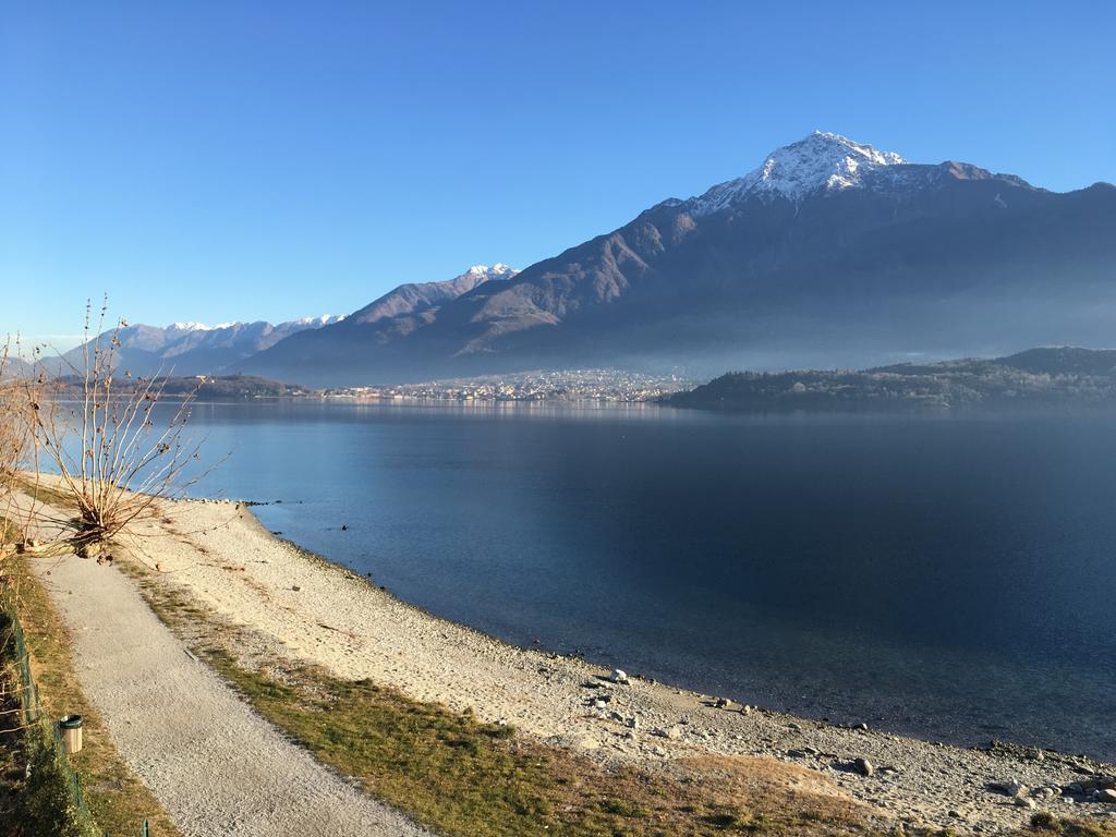 Lake Como Beach Hostel Domaso Exterior photo