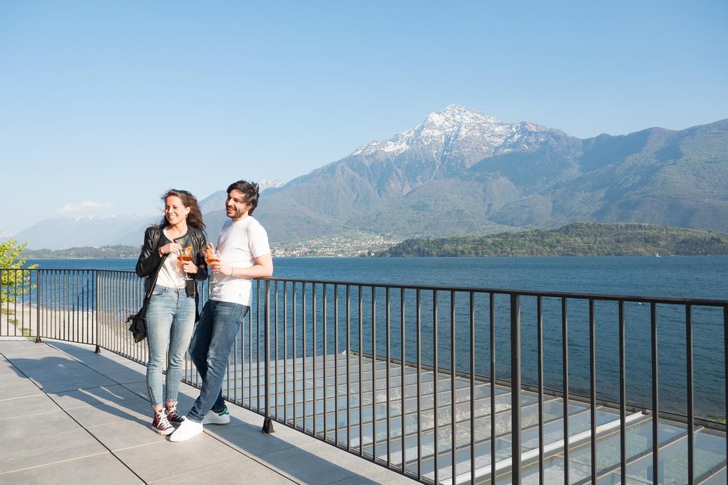 Lake Como Beach Hostel Domaso Exterior photo